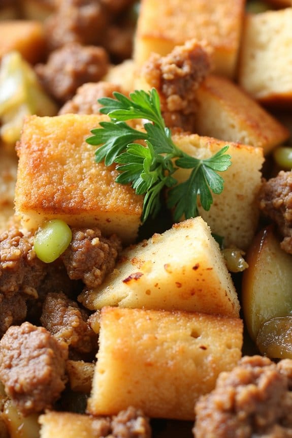 sausage and apple stuffing