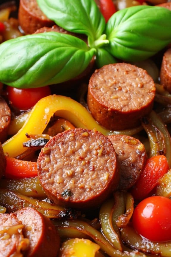 sausage and pepper skillet