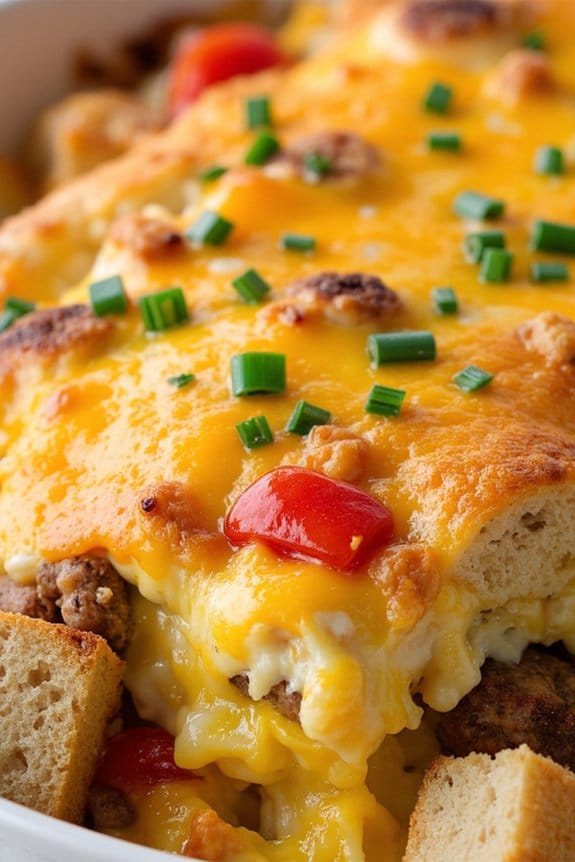 sausage breakfast casserole recipe