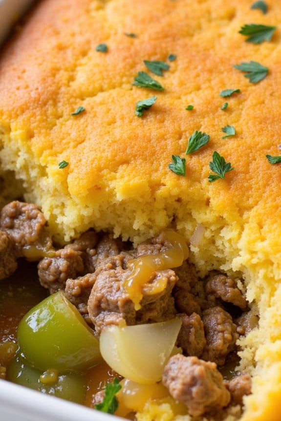 sausage cornbread stuffing bake