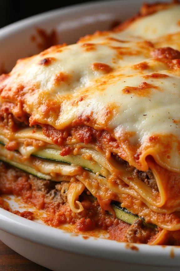 sausage zucchini lasagna recipe