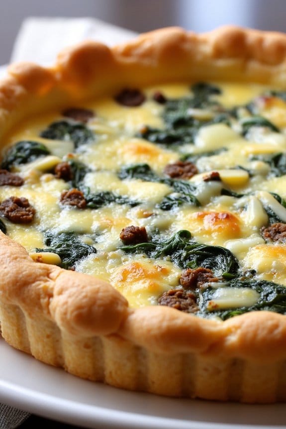 savory breakfast quiche recipe
