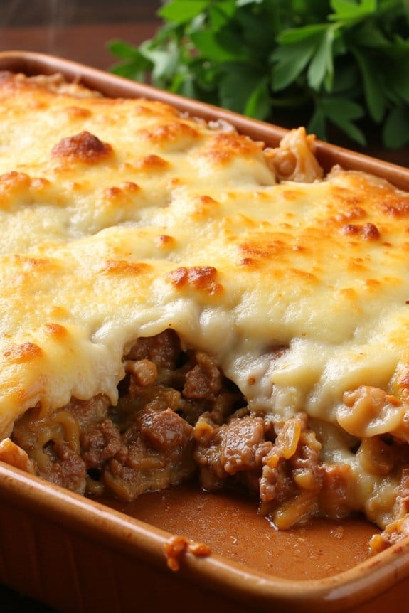 savory comfort food casserole