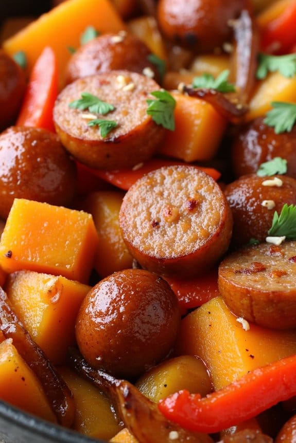 savory sweet potato hash