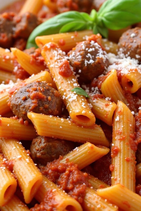spicy sausage pasta delight