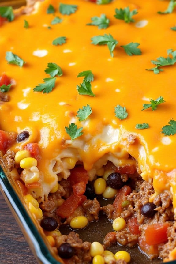 spicy southwest beef casserole