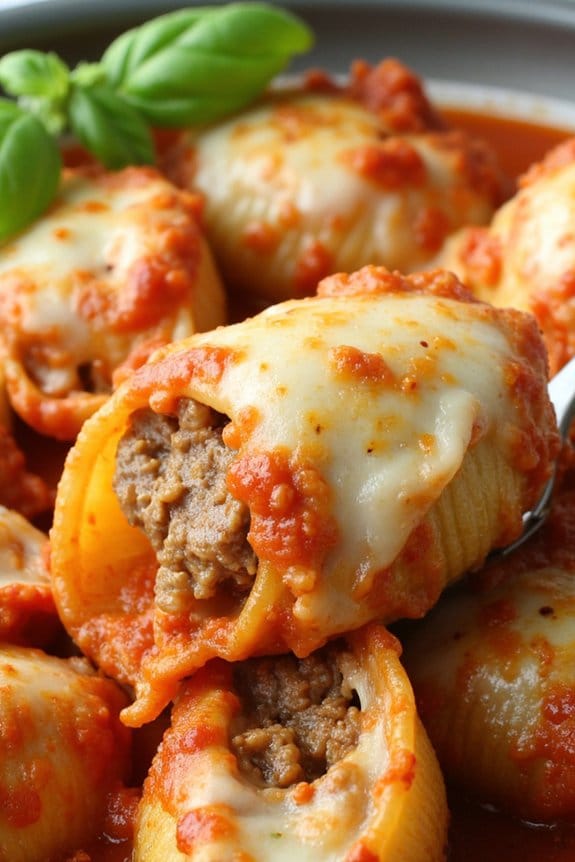 stuffed pasta shells recipe