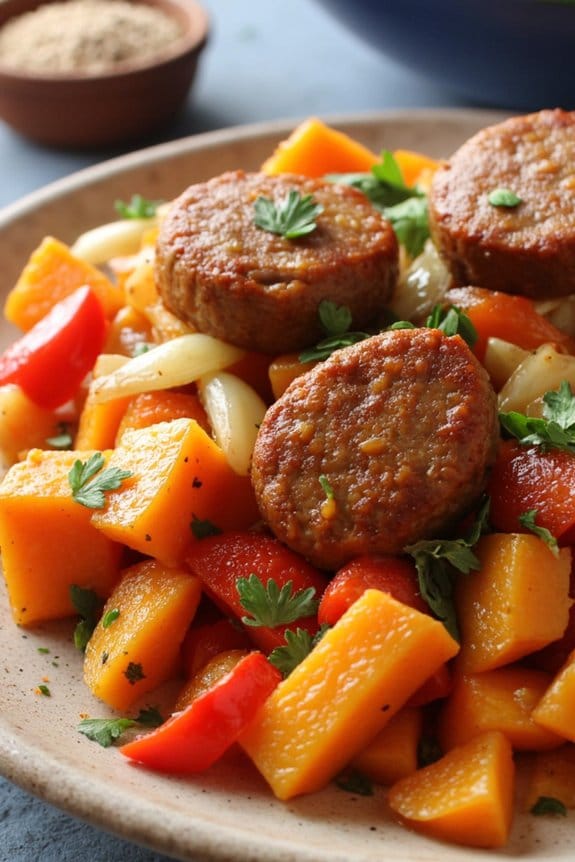 turkey sausage sweet potato hash