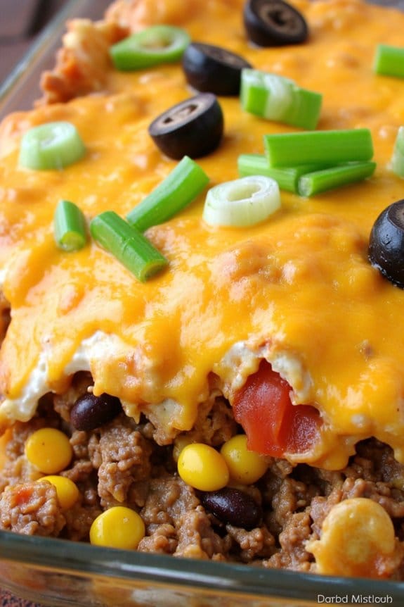 zesty taco ranch casserole