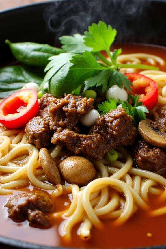 asian beef noodle soup