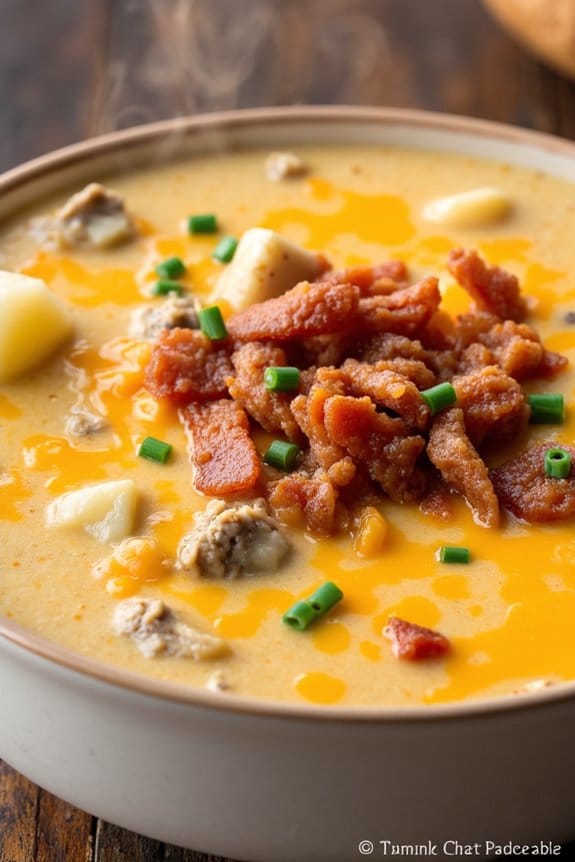 bacon cheeseburger soup recipe