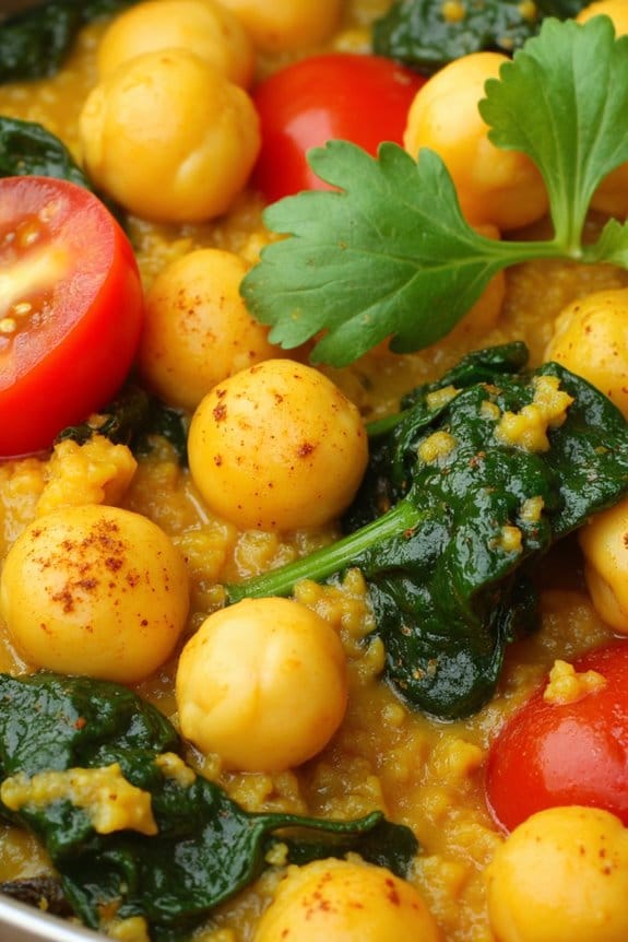 chickpea coconut curry recipe