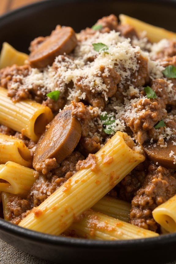 comforting crockpot pasta dish