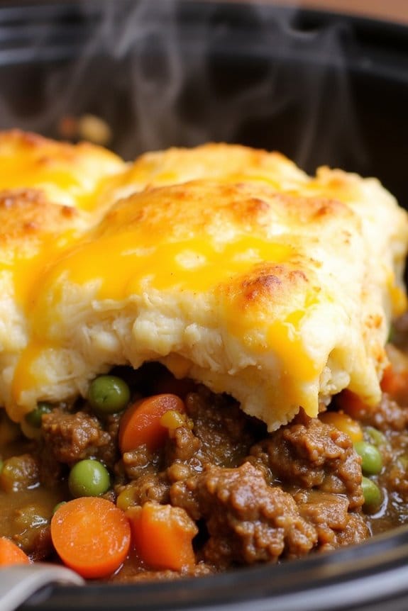 comforting crockpot shepherd s pie