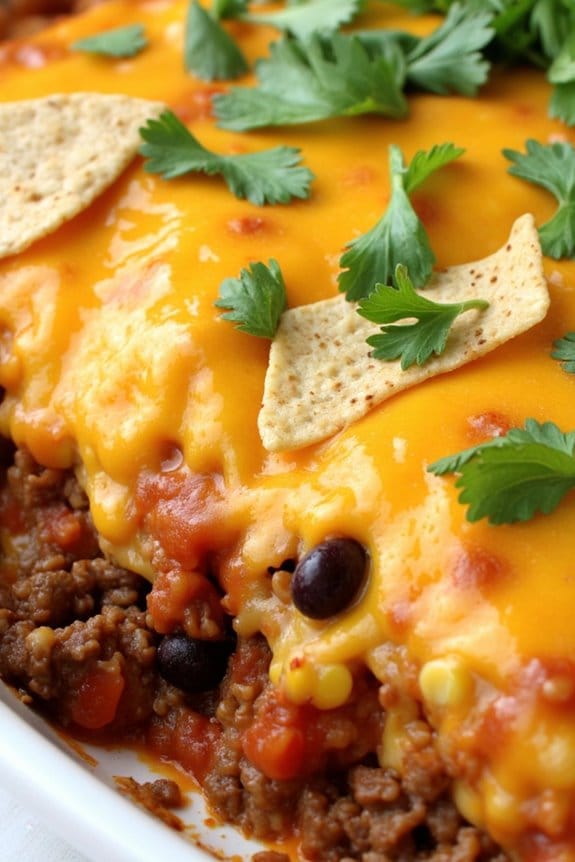 comforting taco casserole recipe