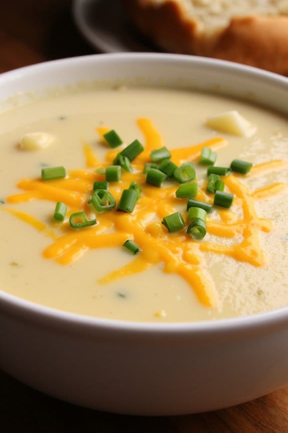 creamy crockpot potato soup