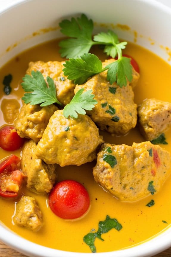 creamy paleo lamb curry