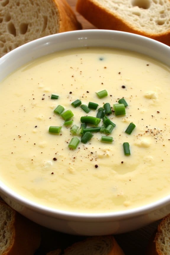 creamy potato leek soup
