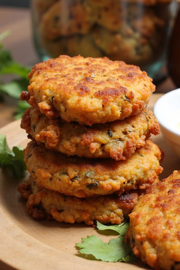 crispy lamb fritters recipe