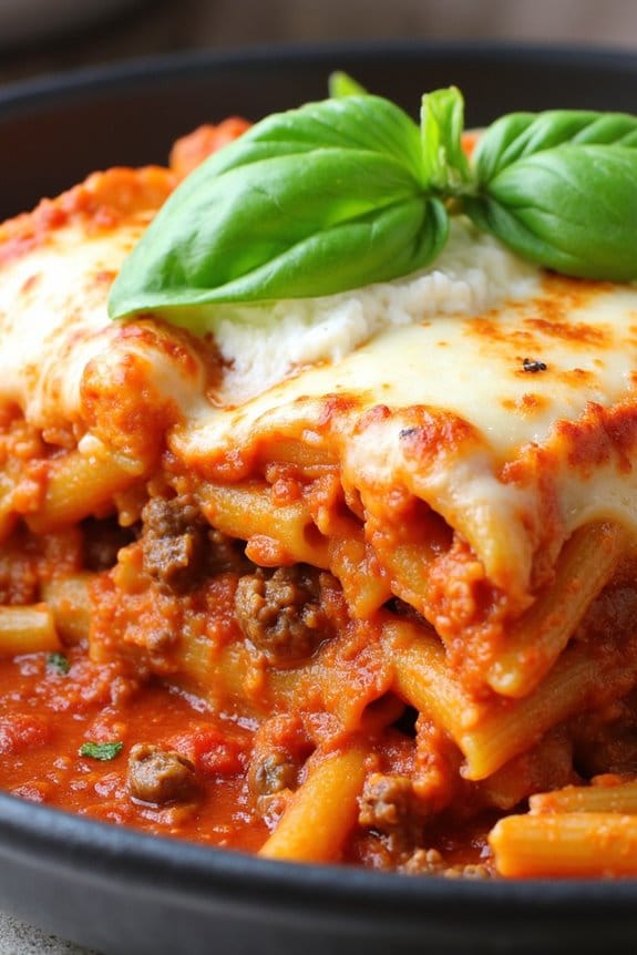 crockpot baked ziti recipe