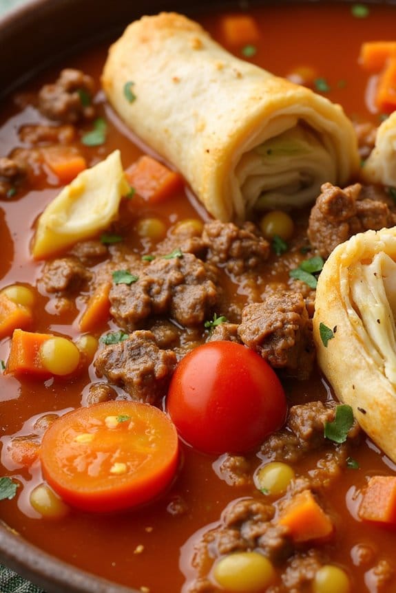 crockpot cabbage roll soup