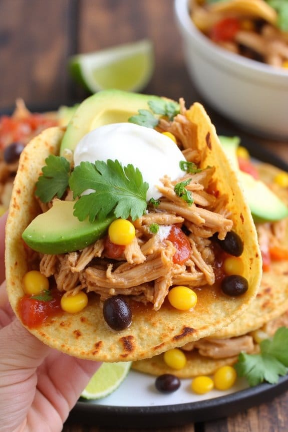 crockpot chicken taco recipe