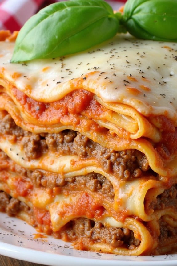 crockpot italian beef lasagna