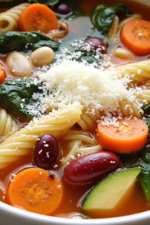 crockpot minestrone soup recipe