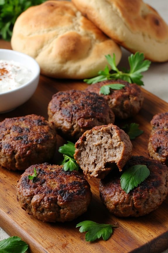 delicious aromatic lamb kofta