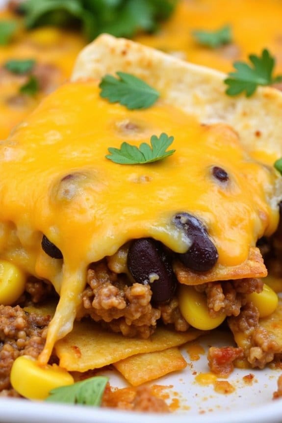 easy flavorful taco casserole