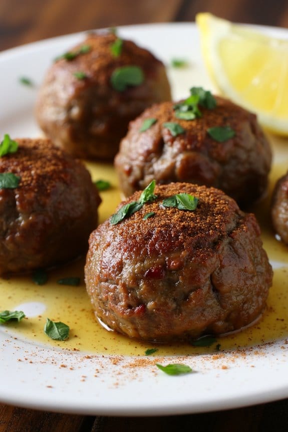 flavorful lamb meatballs recipe
