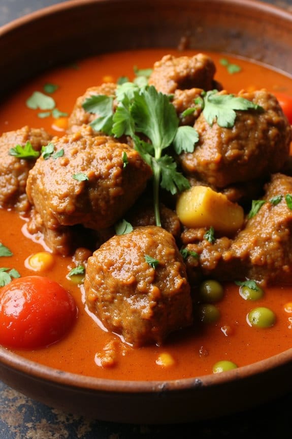 flavorful minced lamb curry