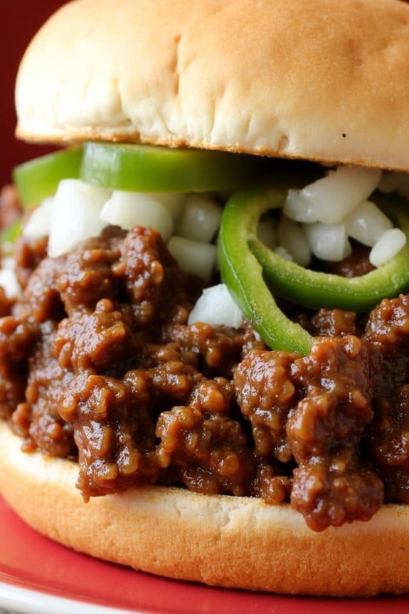 flavorful slow cooked beef sandwiches