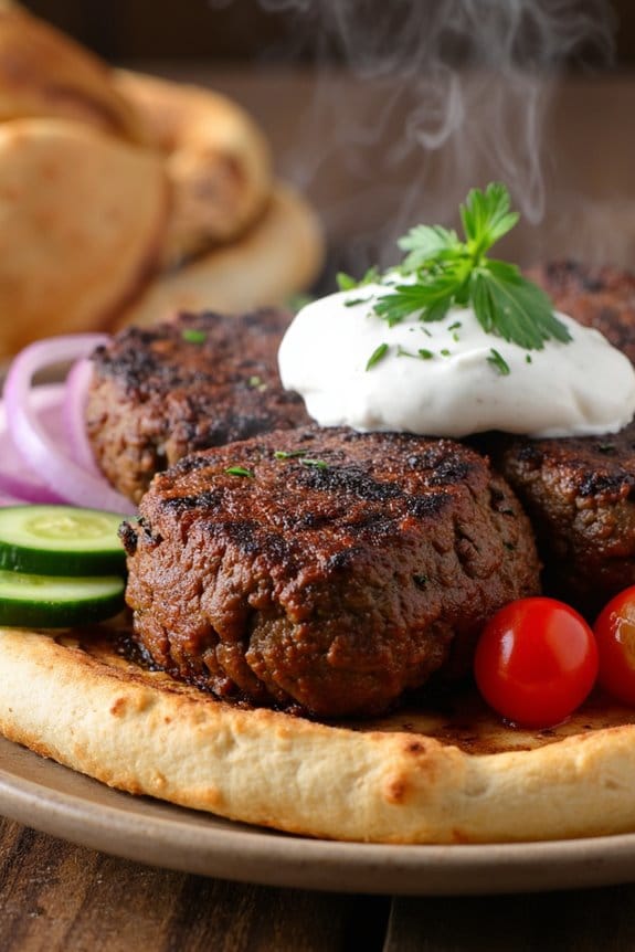 grilled greek lamb kofta recipe