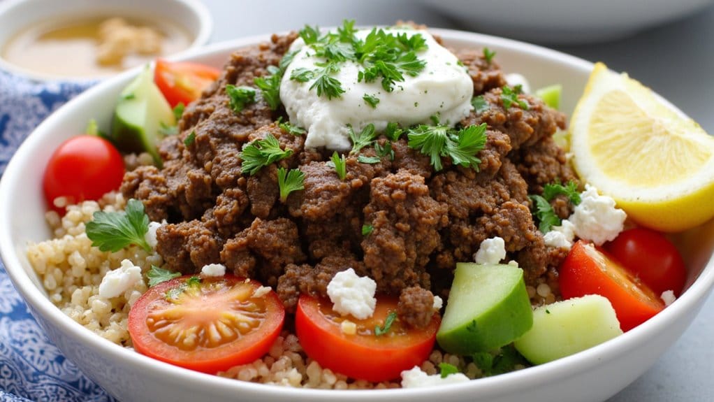ground lamb bowl recipes