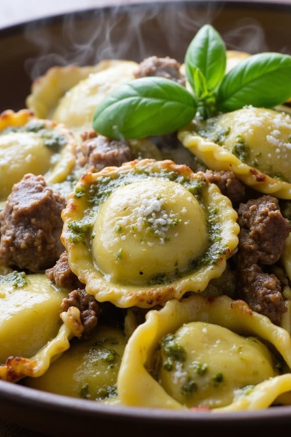 hearty crockpot pasta dish