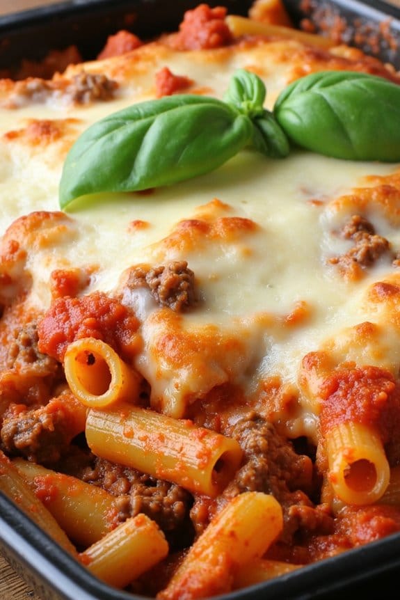 hearty italian beef casserole