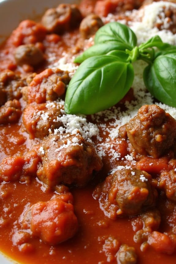 hearty italian meat sauce