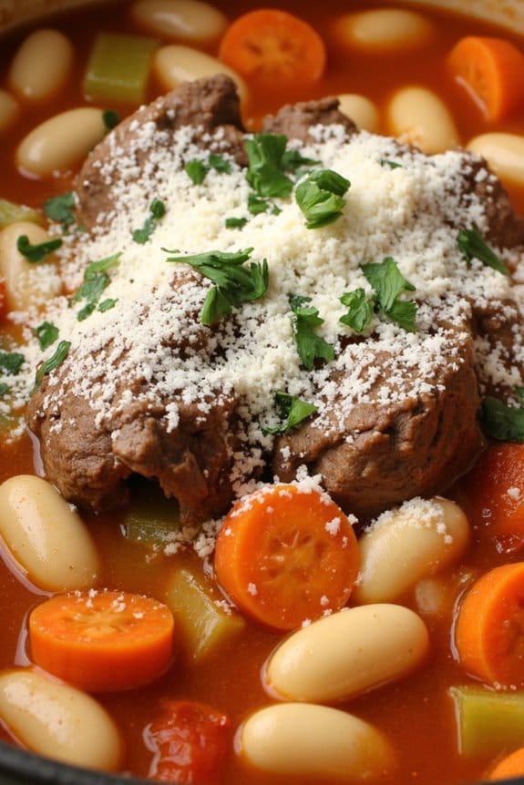 hearty lamb and bean stew