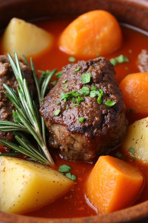 hearty lamb tomato stew