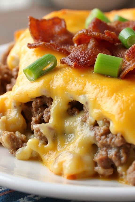 hearty loaded potato casserole