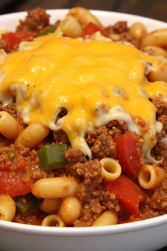 hearty slow cooked beef goulash