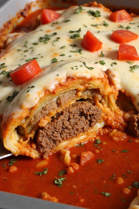 hearty slow cooked cabbage casserole