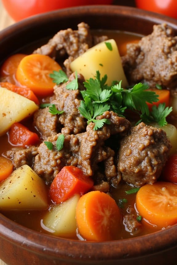 hearty slow cooker stew