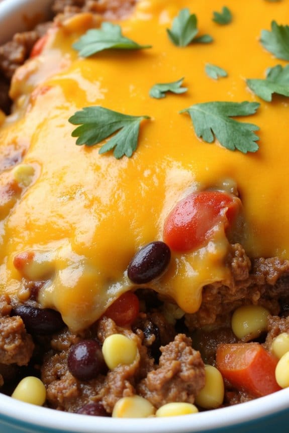 hearty southwestern lamb casserole