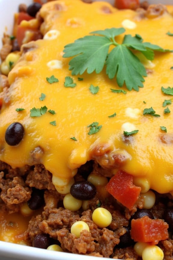 hearty spicy cowboy casserole
