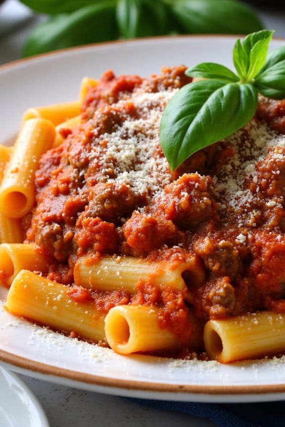 hearty spicy lamb ragu