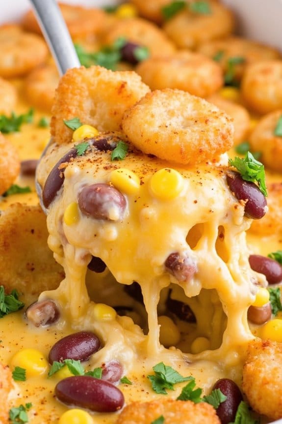 hearty tater tot casserole