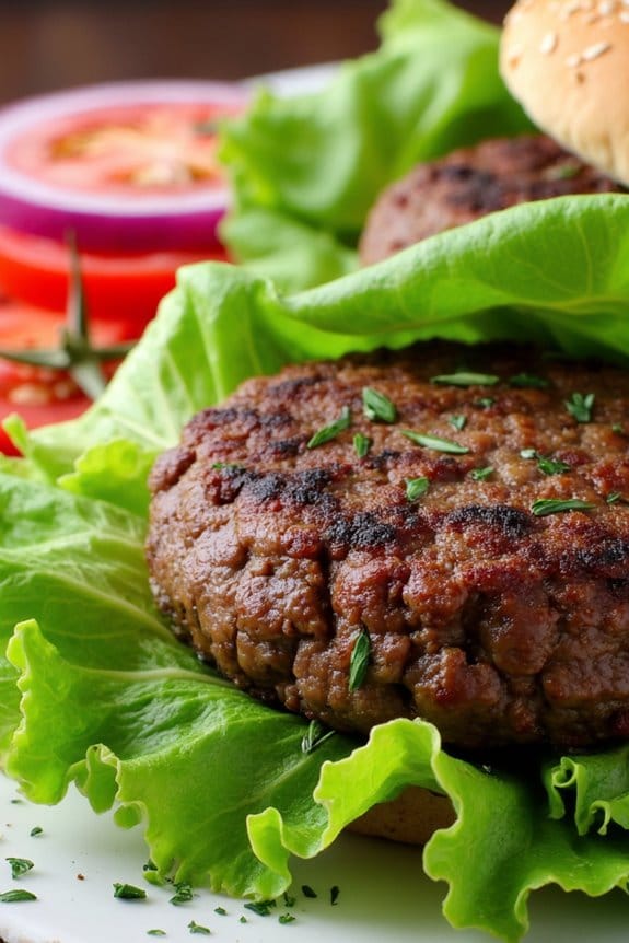 herb infused lamb burgers recipe