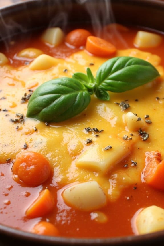 italian cheeseburger soup recipe